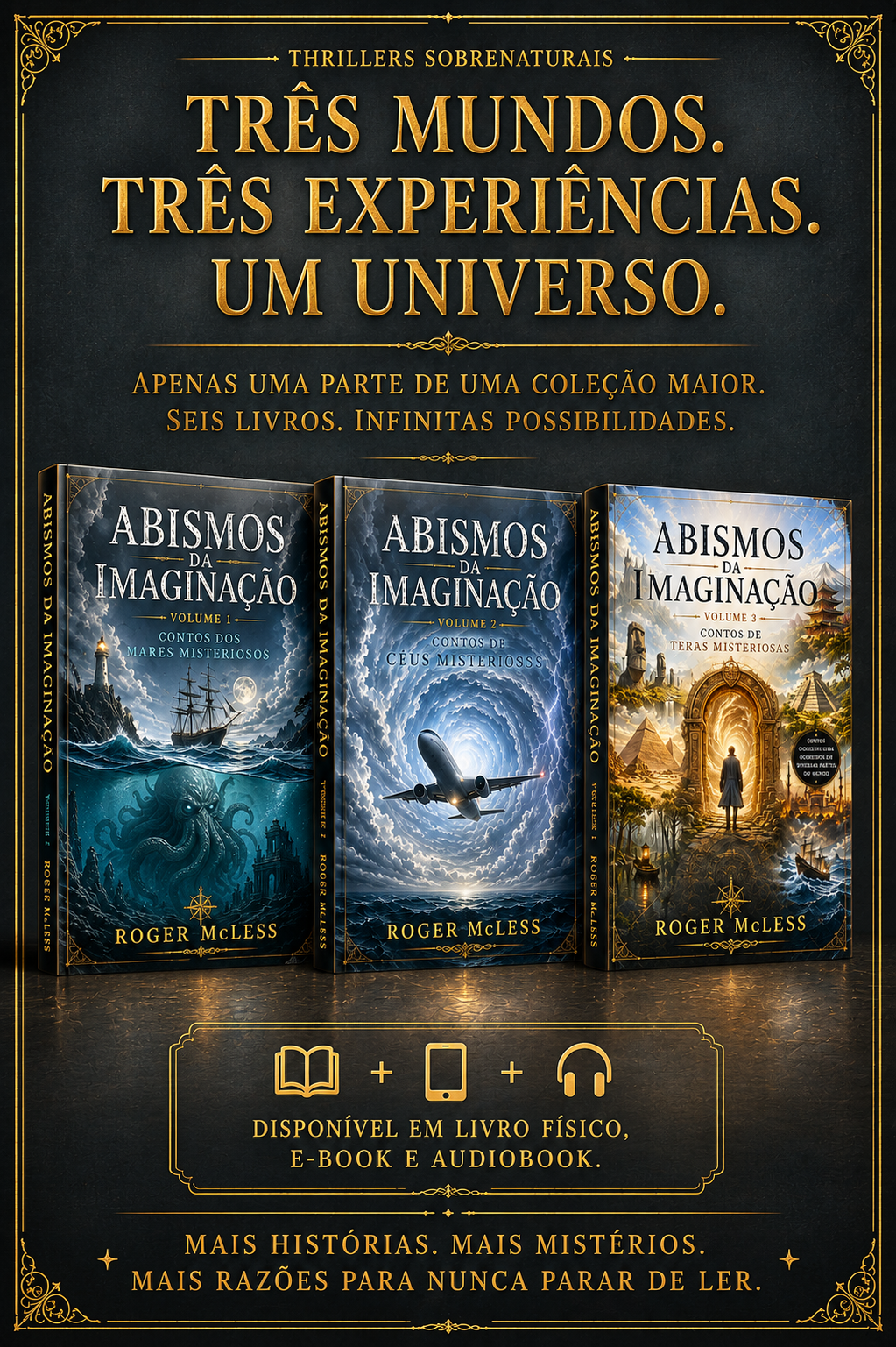 Áudio Trilogia Abismos da Imaginação